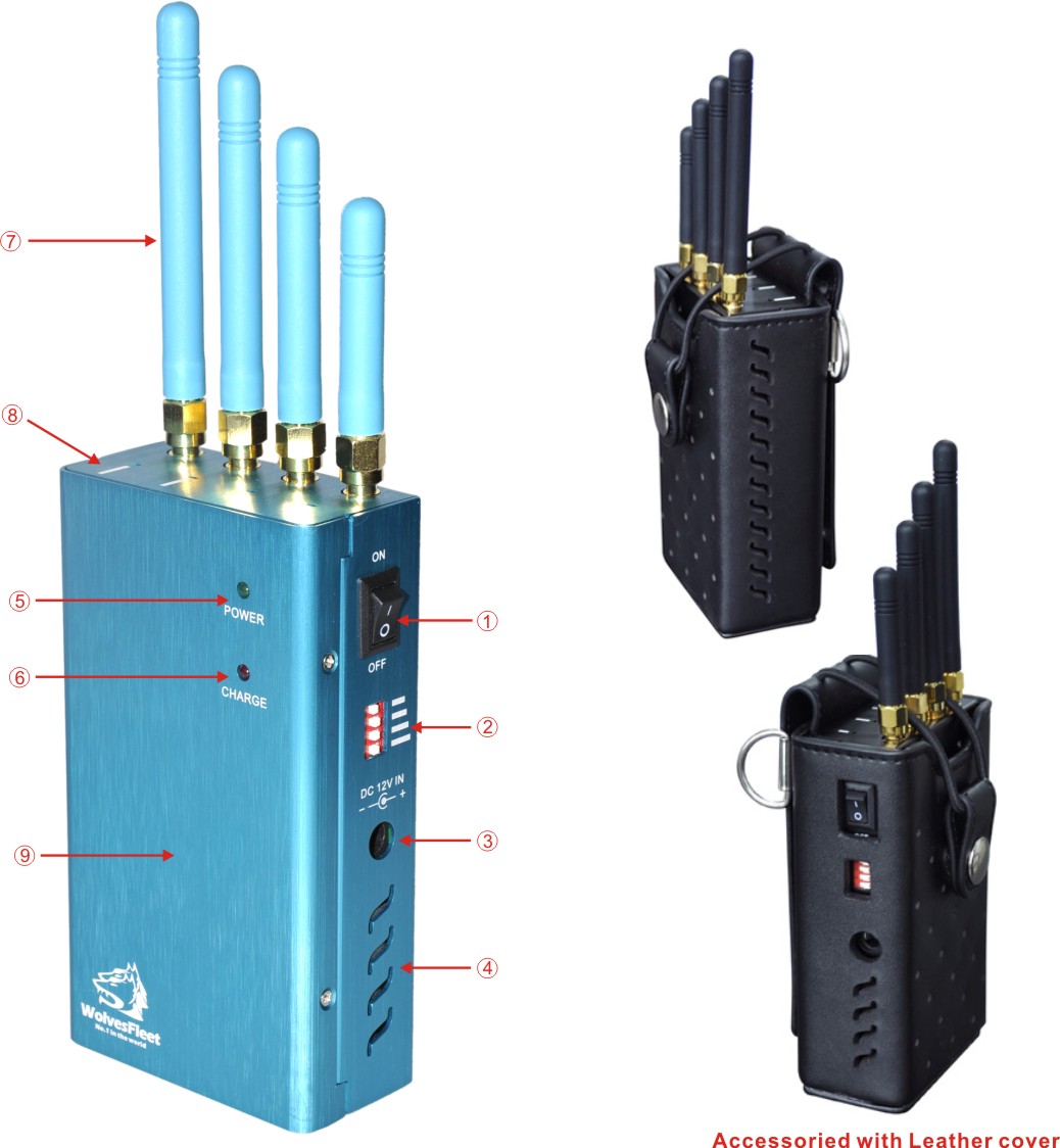 Portable GPS Jammers,Handheld GPS Jammer,Handheld Global GPS Jammers,.Anti-tracking jammers